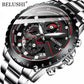 BELUSHI Mens Watches Stainless Steel