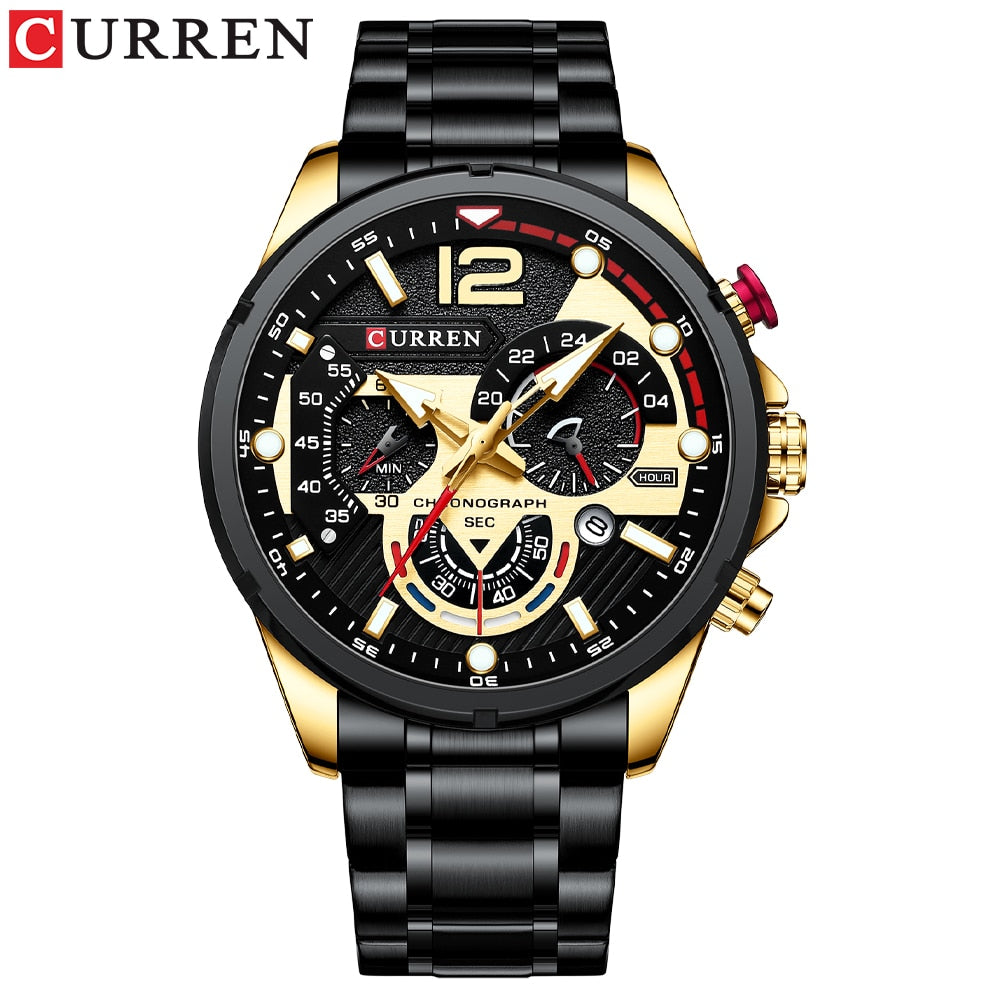 CURREN Watches Men Sport Quartz