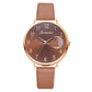 Montre femme cadran numéro de lune Bracelet