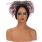 QY Hair Big Afro Kinky Curly Headband Wigs
