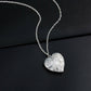 Openable Love Heart Locket Pendant Necklace