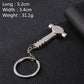 Hot Keychains For Men Car Bag KeyRing Combination Tool Portable Mini Utility Pocket Clasp Ruler Hammer Wrench Pliers Shovel