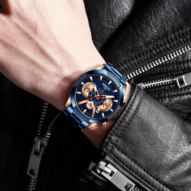 NIBOSI 2022 Mens Watches