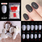 500pcs Fake Nail Tips Transparent Color
