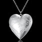 Openable Love Heart Locket Pendant Necklace