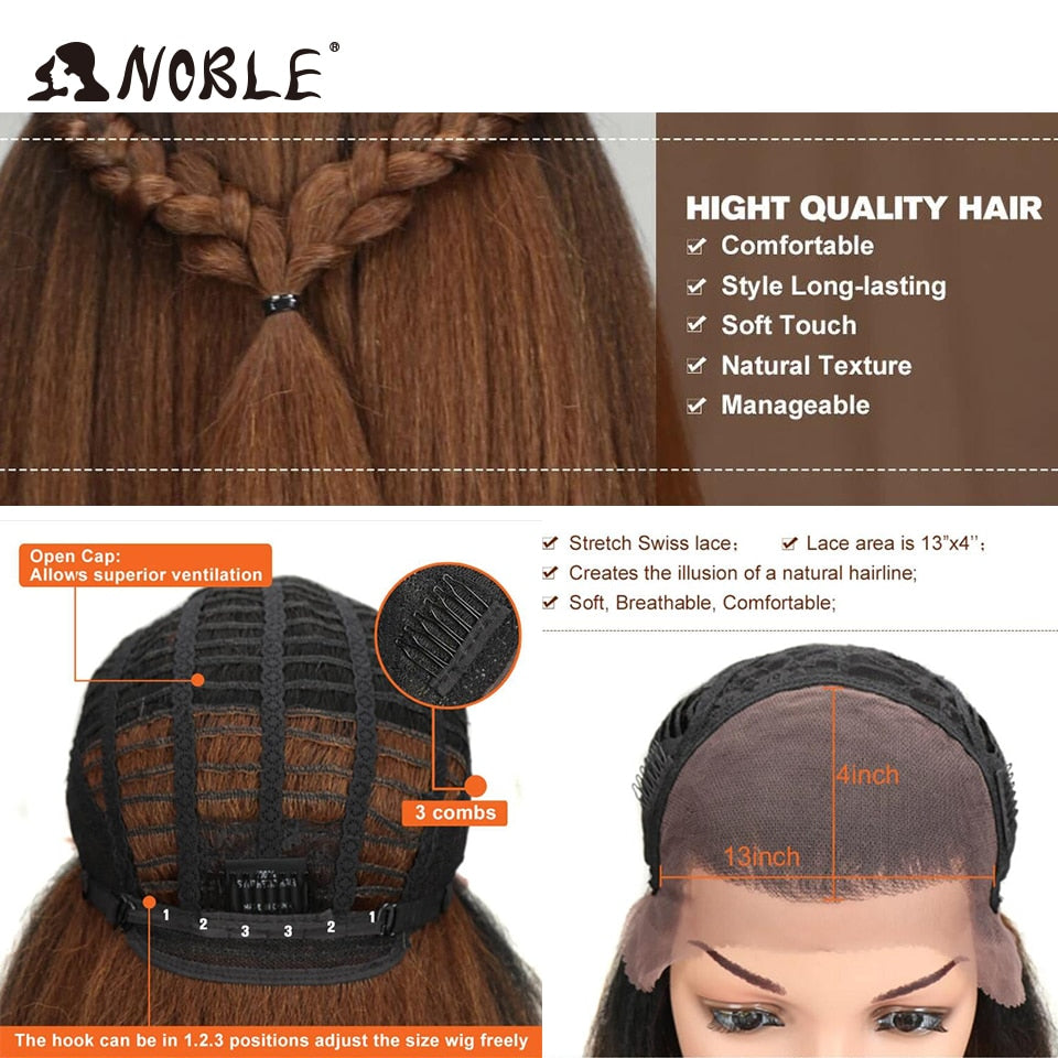 Noble Synthetic Lace Front Hair Wig