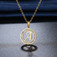 CACANA 26 letters A-Z Necklace