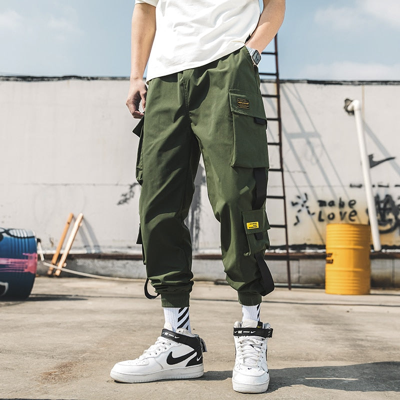 Hip Hop Joggers Cargo Pants Men