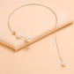 Elegant Pearl Choker Necklace