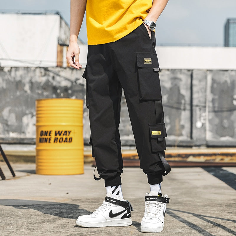 Hip Hop Joggers Cargo Pants Men