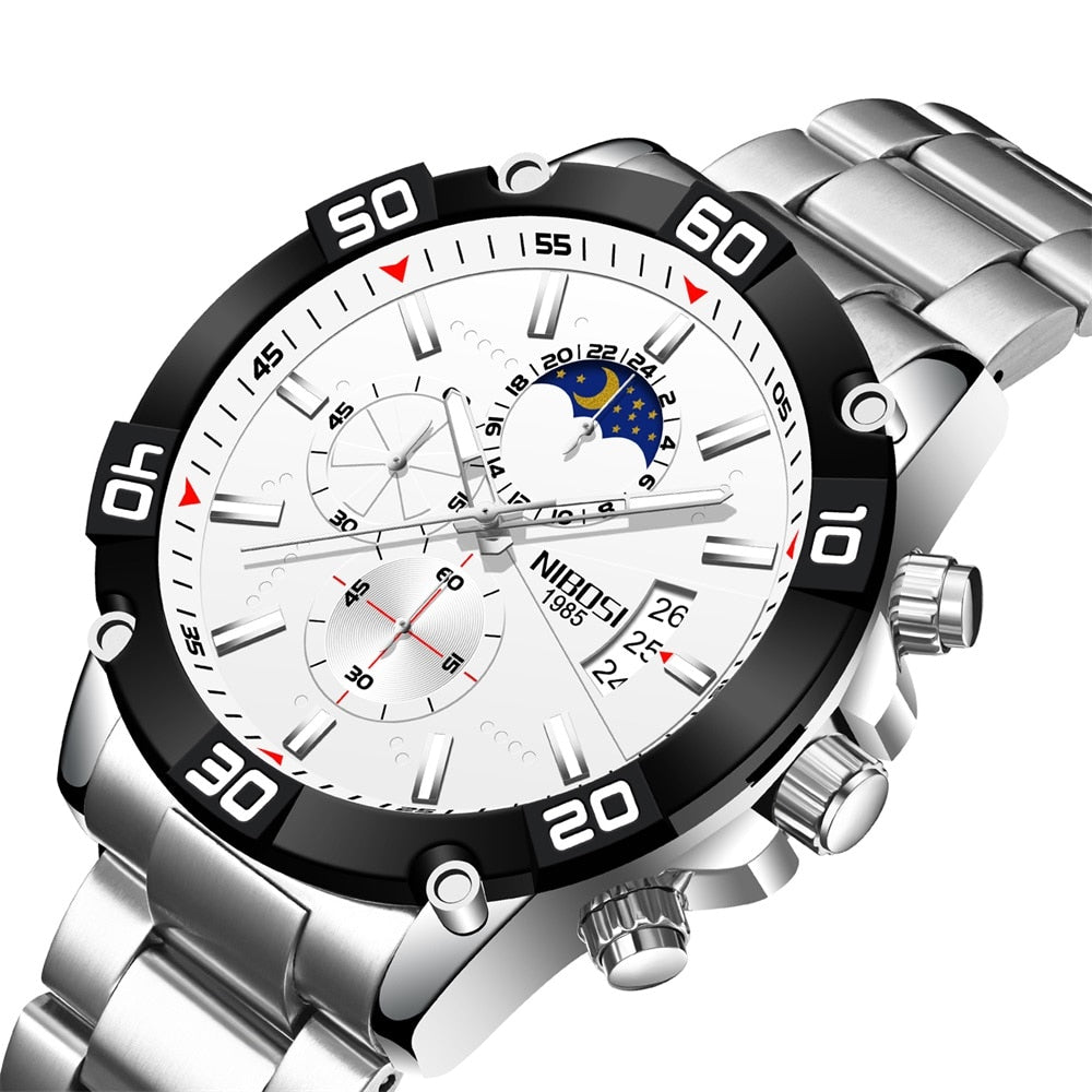 NIBOSI 2022 Fashion Gold Watch