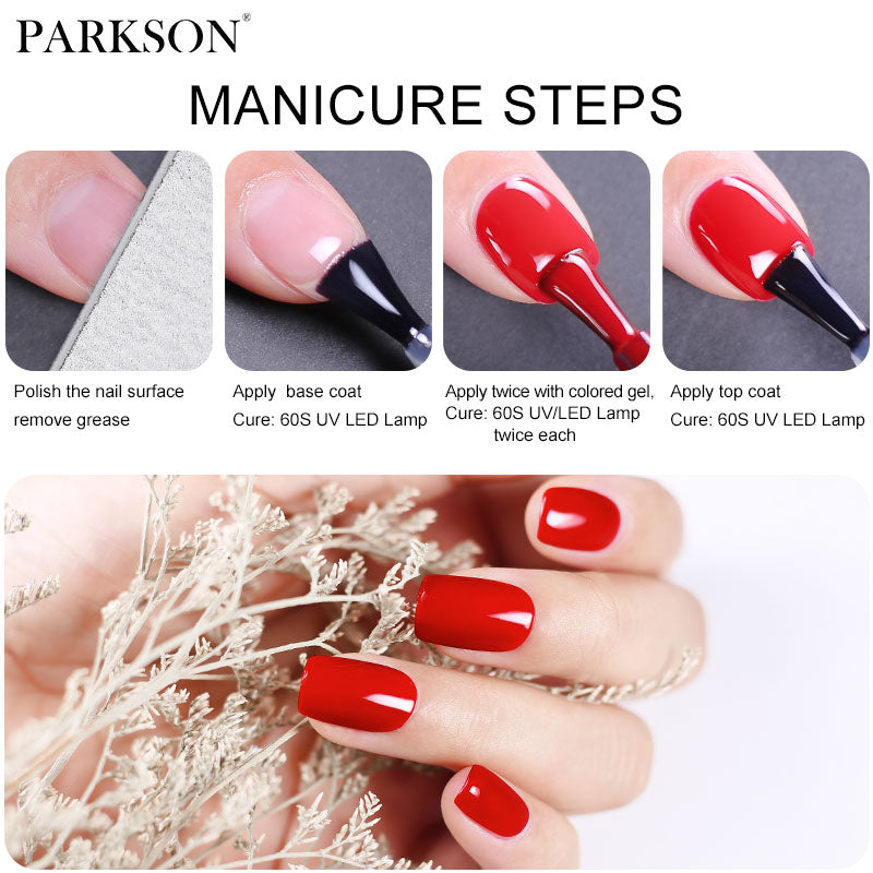 Parkson No Wipe Top Base Coat Nail