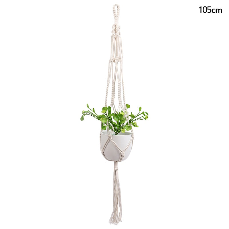 Macrame Plant Hanger Baskets Flower Pots