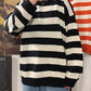 Striped Sweater Women Casual Oversized