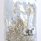 SS3-ss8 1440pcs Clear Crystal AB gold 3D Non HotFix FlatBack Nail Art Rhinestones Decorations Shoes And Dancing Decoration