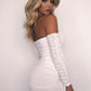 Sexy Off Shoulder Long Sleeve Dress