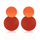 POXAM New Korean Round Earrings
