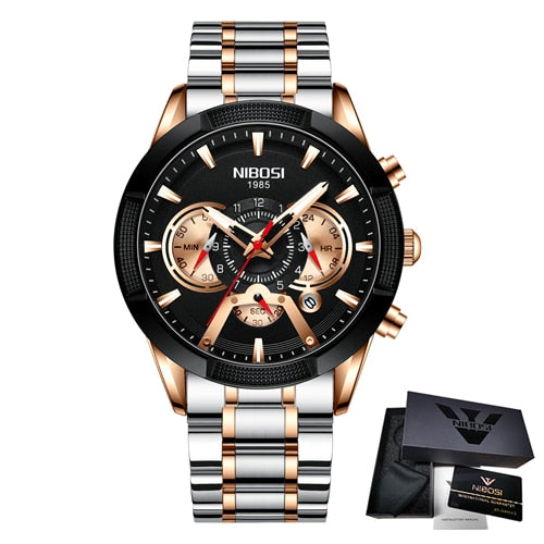 NIBOSI 2022 Mens Watches