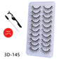 5/10Pairs 3D Mink Lashes Natural Eyelashes