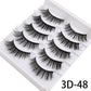 5/10Pairs 3D Mink Lashes Natural Eyelashes