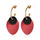 POXAM New Korean Round Earrings