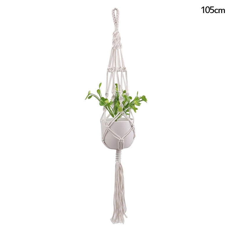 Macrame Plant Hanger Baskets Flower Pots