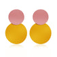 POXAM New Korean Round Earrings