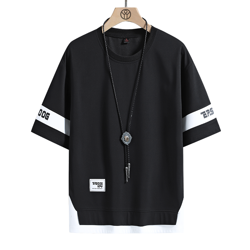 Hip Hop Loose Mens Streetwear T-shirts