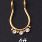 Fake Nose rings for Women U Shape