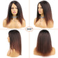 14 Inch Synthetic Yaki Hair Wig Natural