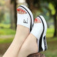Leather Thick Sole Slippers Female