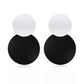 POXAM New Korean Round Earrings