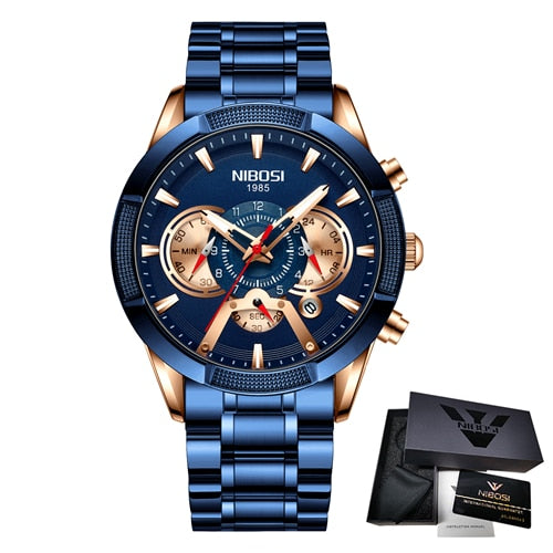 NIBOSI 2022 Mens Watches