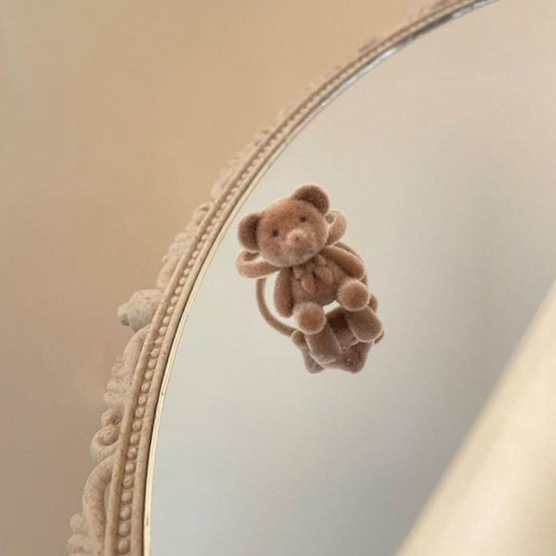 Cute Plush Bear Pendant Necklace