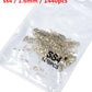1440pcs Clear Crystal FlatBack Nail Art