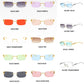 Fashion Vintage Rimless Square Sunglasses