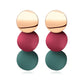 POXAM New Korean Round Earrings