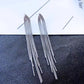 Trend Simulation Pearl Long Earrings