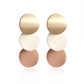 POXAM New Korean Round Earrings