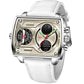 LIGE  FOXBOX Fashion Square Watch