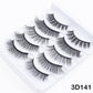 5/10Pairs 3D Mink Lashes Natural Eyelashes