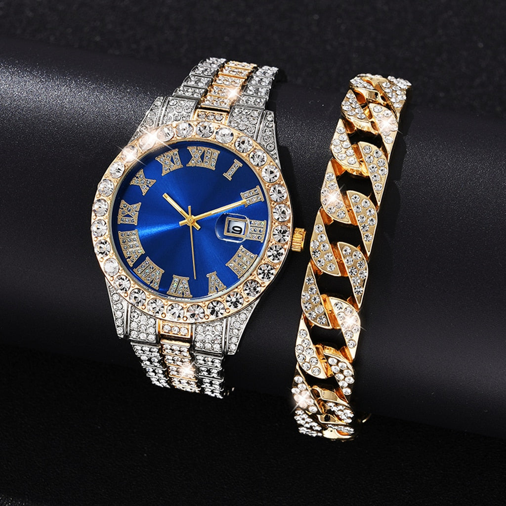 Diamond Women Watches Gold
