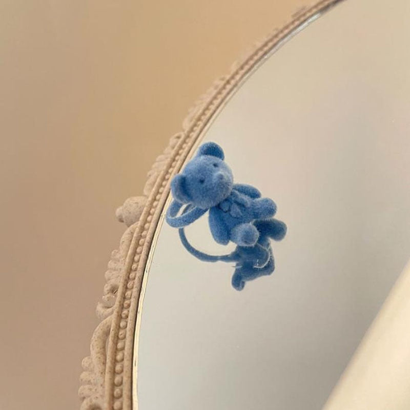 Cute Plush Bear Pendant Necklace