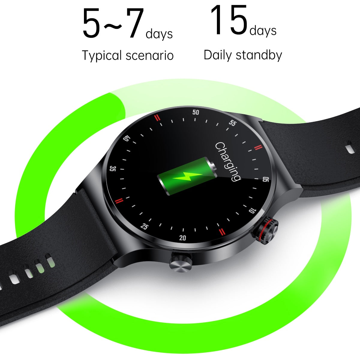 LIGE 2022 New NFC Bluetooth Calling Smart Watch