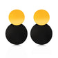 POXAM New Korean Round Earrings