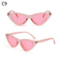 1PC Sexy Cat Eye Triangle Sunglasses