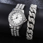 Diamond Women Watches Gold