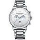 BELUSHI Montres Homme Acier Inoxydable