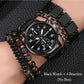 Personality Men Watch Bracelet Sets