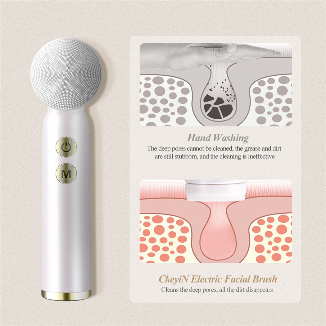 CkeyiN 6 In 1 Ultrasonic Electric Facial